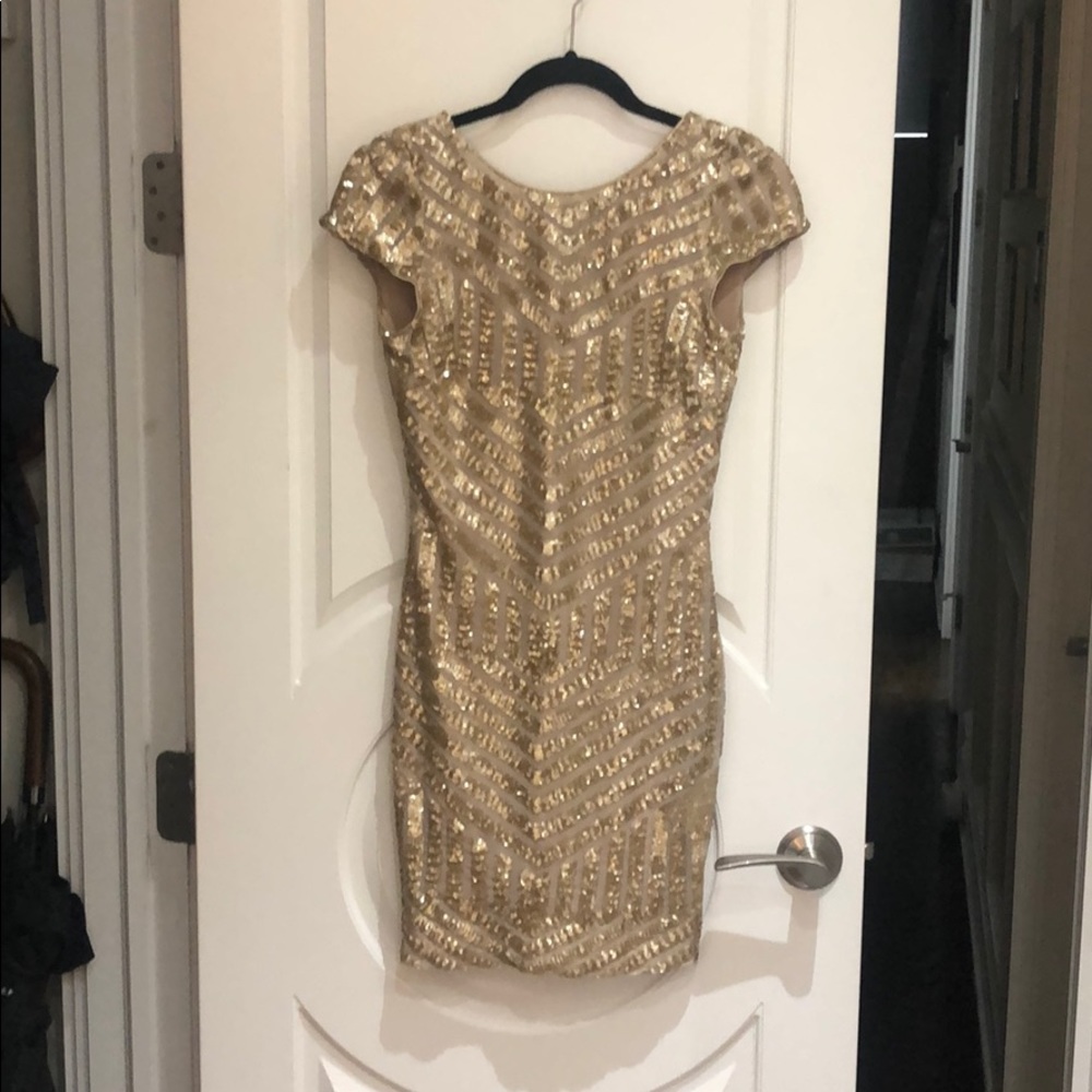 Size medium Dress the Population mini dress.